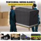 Buy 80" x 72" Packing and Moving Blankets Furniture Wrap Blanket Black Moving Blanket 6 Pack Packing Felt Pad for Bed Table Chair Furniture Appliances