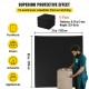 Buy 80" x 72" Packing and Moving Blankets Furniture Wrap Blanket Black Moving Blanket 6 Pack Packing Felt Pad for Bed Table Chair Furniture Appliances