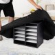 Buy 80" x 72" Packing and Moving Blankets Furniture Wrap Blanket Black Moving Blanket 6 Pack Packing Felt Pad for Bed Table Chair Furniture Appliances