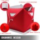 Buy Ice Fishing Shelters 203 x 228 x 170 cm, Winter Fishing Tent 300D Oxford Fabric, PVC, Red Waterproof Portable Shelter Tent with 2 Doors 2 Windows, for 3 Persons