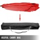 Comprar Refugios de Pesca en Hielo 203 x 228 x 170 cm, Tienda de Pesca de Invierno Tejido Oxford 300D, PVC, Tienda Roja de Refugio Portátil Impermeable Carpa con 2 Puerta 2 Ventanas, para 3 Personas