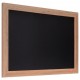 Buy Black Chalkboard Menu Board with Wooden Frame Wall Hanging 457 x 610 mm Chalkboard Message Board Magnetic Chalkboard for Restaurant, Bar, Cafe, Kitchen, Home Decor and Weddings