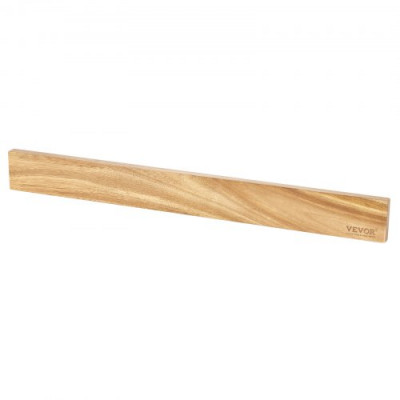 VEVOR Portacuchillas magnético extrafuerte de 23,5 pulgadas, barra magnética para cuchillos, soporte de pared de madera de acacia, sin taladro, multifunción para portacuchillos, utensilios de cocina