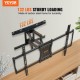 Buy TV Wall Mount Bracket for 37"-70" Screens Load 60kg Carbon Steel Tilt and Swivel Bracket Max VESA 600x400mm with 4 Articulating Arms for Home Office