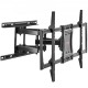 Buy TV Wall Mount Bracket for 37"-70" Screens Load 60kg Carbon Steel Tilt and Swivel Bracket Max VESA 600x400mm with 4 Articulating Arms for Home Office