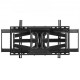 Buy TV Wall Mount Bracket for 37"-90" Screens Load 75kg Carbon Steel Tilt and Swivel Bracket Max VESA 600x400mm with 4 Articulating Arms for Home Office