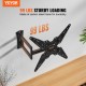 Buy TV Wall Mount for 26"-55" Screen TVs Load 45kg Tilt and Swivel TV Bracket VESA 400x400mm Max Carbon Steel Wall Mount for Home Office