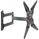 Buy TV Wall Mount for 26"-55" Screen TVs Load 45kg Tilt and Swivel TV Bracket VESA 400x400mm Max Carbon Steel Wall Mount for Home Office