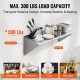 Buy Stainless Steel Wall Shelf 915 x 356 x 63 mm Floating Shelf with Triangle Bracket Max Load 136kg Wall Shelf for Books Picture Frames Plants Office Bathroom Kitchen