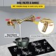 Buy Pot Filler Tap 67cm 360° Swivel Wall Mounted Kitchen Faucet Gold