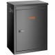 Buy Parcel Box 39x27x52.2 cm Galvanized Steel Mailbox Code Lock Freestanding Wall Mount Removable Anti-Theft Baffle IPX3 Waterproof Parcel Drop Box for Home Porch