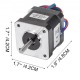 Comprar Nema 17 Motor Paso A Paso 2,8V Motor A Pasos 59 N.cm 5 uds. Impresión 3d