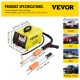 Comprar Ferramenta de reparo de dente 220-250v ferramentas de pintor de corpo 3500a kit de reparo de pára-choques 3kw potência para carro