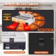 Buy Buffet Warmer 6 x 11.4L Electric Water Bath Adjustable Temperature 30-85°C 1500W Stainless Steel Dry Buffet Warmer Scald Proof for Reheating Food Evening Party