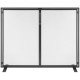 Buy Fireplace Screen 1 Panel Iron Fireplace Spark Guard 99x78 cm Heavy Duty with Freestanding Screen Door Simple Installation for Living Room Modern Home Decor, Black