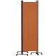 Buy 6 Panel Room Divider Folding Privacy Screen 308 x 36 x 185 cm Privacy Screen Aluminum Alloy Iron Frame for Offices, Hospitals, Restaurants, Orange