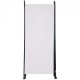 Buy 3 Panel Folding Room Divider Screen with Carbon Steel Frame and Polyester Fabric Privacy Room Divider 226x51.5x185 cm for Office, Bedroom, Dining Room, Study, White