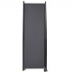 Buy Panel Folding Screen Room Divider with Carbon Steel Frame and Polyester Fabric 224 x 30 x 171 cm Room Divider for Office, Bedroom, Dining Room, Study, Dark Grey