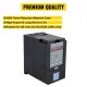 Buy VFD 5.5kW 220V Frequency Inverter Frequency Converter 1 or 3 Phase Input Frequency Inverter with 3 Phase Output Speed