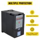 Buy VFD 5.5kW 220V Frequency Inverter Frequency Converter 1 or 3 Phase Input Frequency Inverter with 3 Phase Output Speed