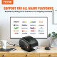 Купити Термопринтер Shipping Label Printer 4X6 300DPI USB/Bluetooth для Amazon eBay Синій