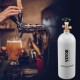 Kaufen Sie Aluminium-Gasflasche mit 2,3 kg CO2-Tank mit CGA320-Ventil, Druck 1800 psi, Gewicht 4 kg, für Bierfülldruck, Getränkespender, Karbonator-Maschine