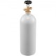 Buy 2.3kg CO2 Tank Aluminum Gas Cylinder with CGA320 Valve Pressure 1800psi Weight 4kg for Beer Filling Pressure Beverage Dispenser Machine Carbonator Machine