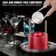 Buy Ice Ball Press 2.4" Aircraft Alloy Ice Ball Press Kit for 60mm Ice Spheres, Ice Press with Tongs and Drip Tray, for Whiskey, Cocktail, Red