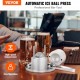 Buy Ice Ball Press Kit Aviation Alloy Ice Press with Ice Block Mold 60mm Round Ice Ball Maker for Whiskey, Cocktails at Parties