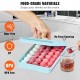 Buy Ice Cube Trays Round Spheres 2x33 and 1x104 Ice Cube Trays Space Saving Ice Cube Tray with Lid PP Mold Easy to Remove with Spoon for Drinks Wine Cocktails Whiskey Coffee