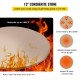 Buy Outdoor Pizza Oven 48x35cm Wood Fired Outdoor Pizza Oven 50-300 Centigrade Portable Outdoor Stainless Steel Pizza Oven with Cordierite Stone Thermometer 3 Accessories