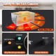 Buy Commercial Food Warmer 24QT Bain Marie 1200W Electric Heater Soup Warmer Steamer Stove Stainless Steel Countertop Container with Temperature Control for Party Buffet