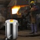 Koop 6KG propaan smeltoven RVS smeltoven 1482°C