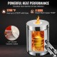 Buy Propane Smelting Furnace 12KG Stainless Steel Melting Furnace 1482°C