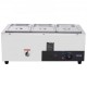 Buy Commercial Electric Buffet Food Warmer 3x8 Qt Food Warmer Container for Outdoor Event 1500W Stainless Steel Electric Bain Marie for Garden Party BBQ