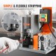 Buy Wire Stripping Machine for Copper Recycling 1.5-25mm Electric Copper Wire Stripper 18m/min Motorized Automatic Wire Stripper 180W Visible Depth Reference for Copper Recycling