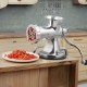 Buy Stainless Steel Manual Meat Grinder Hand Crank Meat Grinder 2 Grinding Plates 5 and 8 mm Sausage Pusher 2 Fixing Ways Suction Cup Meat Grinder Butcher Shop