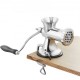 Buy Stainless Steel Manual Meat Grinder Hand Crank Meat Grinder 2 Grinding Plates 5 and 8 mm Sausage Pusher 2 Fixing Ways Suction Cup Meat Grinder Butcher Shop