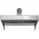 Buy Concession Hood, Food Truck Hood Exhaust, 2,100mm x 760mm, Stainless Steel, Heavy Duty Easy Install Quality Fume Extractor