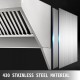 Buy Concession Hood, Food Truck Hood Exhaust, 2,100mm x 760mm, Stainless Steel, Heavy Duty Easy Install Quality Fume Extractor