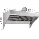 Buy Concession Hood, Food Truck Hood Exhaust, 2,100mm x 760mm, Stainless Steel, Heavy Duty Easy Install Quality Fume Extractor