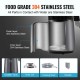 Buy 4L Water Distiller Distilled Water Machine 1L/h 24L/day Water Distillation Machine Food Grade Stainless Steel Interior High Efficiency for Purifying Tap Water, Gray