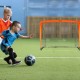 Koop 122 x 91 cm pop-up voetbaldoel voor kinderen met draagtas, draagbaar doel met glasvezelframe en dacronnet voor training in de achtertuin, tuin, buitenpark