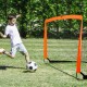 Koop 189 x 99 cm pop-up voetbaldoel voor kinderen met draagtas, draagbaar doel met glasvezelframe en dacronnet voor training in de achtertuin, tuin, buitenpark