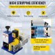 Buy Wire Stripping Machine 220V Automatic Wire Stripping Machine for Stripping Cables 1.5mm - 25mm Suitable for Various Types of Cables Wire Stripping Machine with Extra Blade