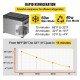 Buy 30L 60W Portable Electric Refrigerator with Compressor 12/24 V Travel Camping Refrigerator Efficient Cooling -20°C - 20°C