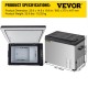 Buy 50L 60W Portable Electric Refrigerator with Compressor 12/24 V Travel Camping Refrigerator Efficient Cooling -20°C - 20°C