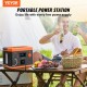 Buy Portable Solar Generator 296Wh 300W Power Station Lithium Battery