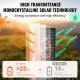 Buy Portable Monocrystalline Solar Panel Foldable Solar Charger 120W ETFE 23% Efficiency Solar Panel with Type C, DC 18V, QC3.0 USB Port, IP67 Waterproof for Home, Off Grid