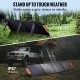 Buy Portable Monocrystalline Solar Panel 200W Foldable ETFE Monocrystalline Solar Charger 23% Efficiency Solar Panel with MC4 Output, IP67 Waterproof for Power Stations, Camping